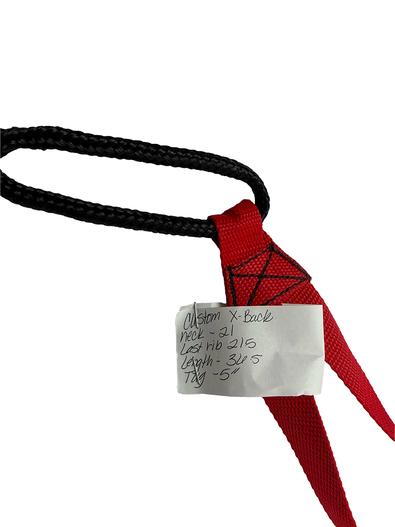 X-Back Harness RED 21 x 36.5, 21.5