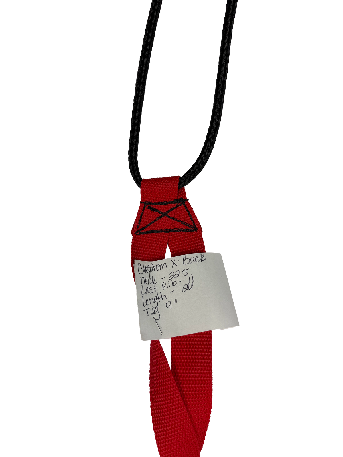 X-Back Harness RED 22.5 x 26, 11