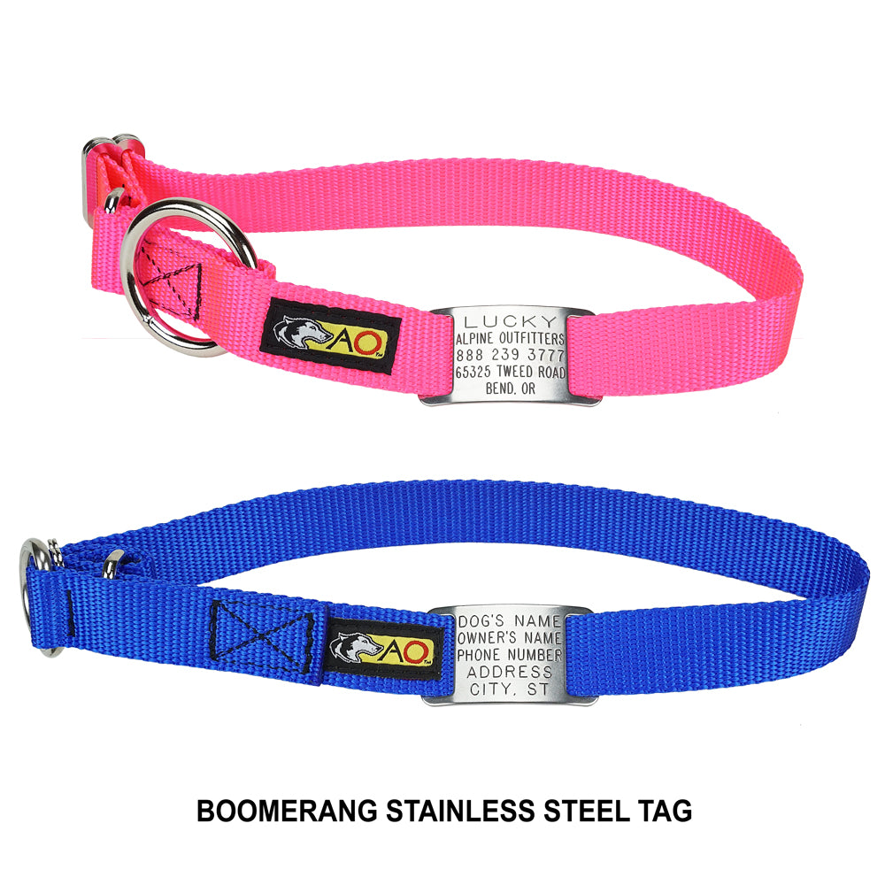ID TAGS FOR COLLARS Various Options Alpine Outfitters