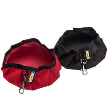 Load image into Gallery viewer, Collapse-a-Bowl for Dogs - Portable Water Bowl for Hiking, Running, and Walking - Free Monogram - Hand-Made in the USA!