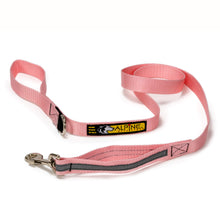 Load image into Gallery viewer, Urban Trail® Walking Dog Leash, 5 Foot Long,  1" or 3/4" width for Large and Small Dog, Hiking Leash, Low Light Visibility, 3M™ Scotchlite Reflective Bands- Hand-Made in the USA!