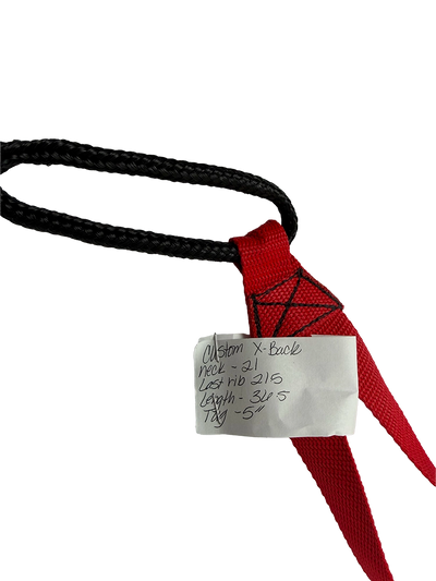 X-Back Harness RED 21 x 36.5, 21.5