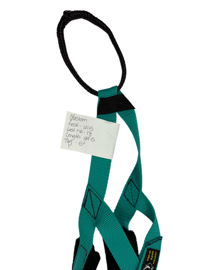 X-Back Harness TEAL 21.5 x 29.5, 18
