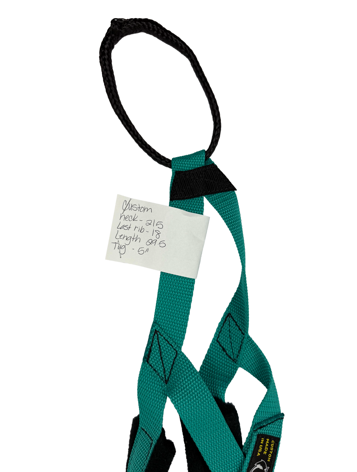 X-Back Harness TEAL 21.5 x 29.5, 18