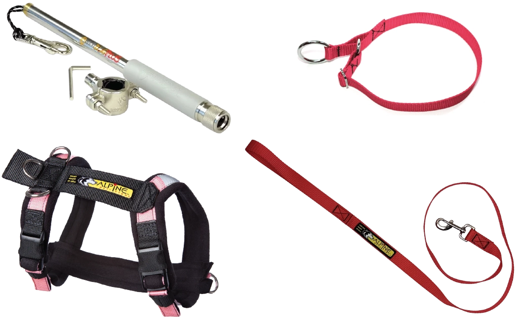 WalkyDog Universal Bicycle Leash & Harness Bundle