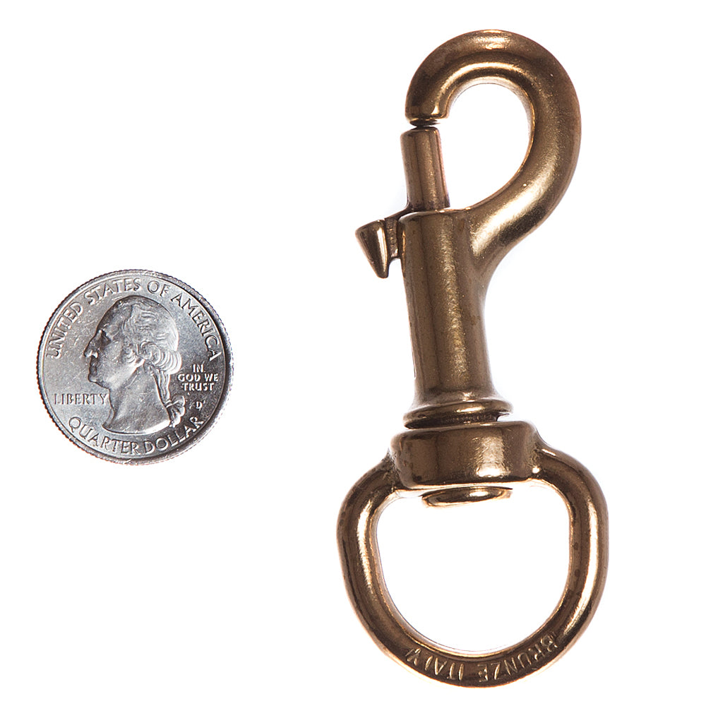 Italian Bronze Snap, 5/8-inch