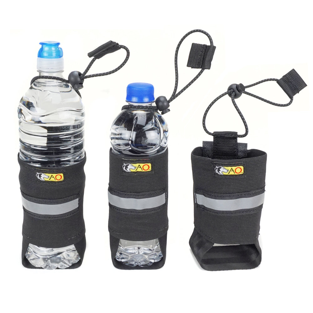 Elastic Top Water Bottle Holder for a Backpack 