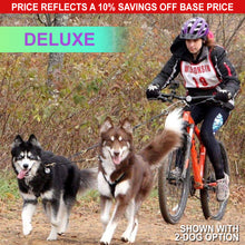 Load image into Gallery viewer, Deluxe Bikejor Bundle (1-Dog with 2-Dog Option)