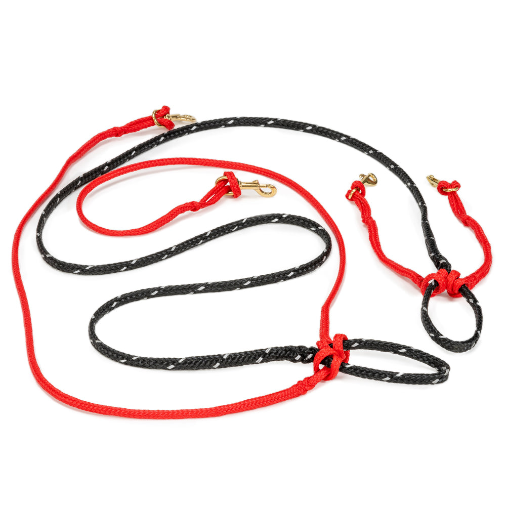 2-Dog Rope Gangline - Modular Section